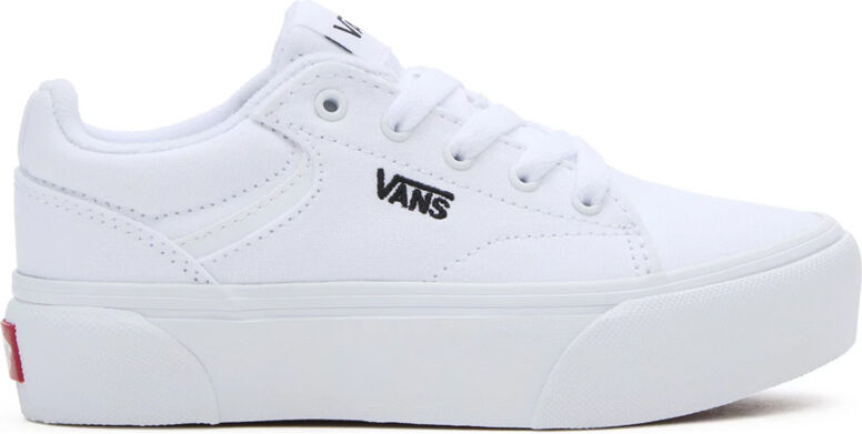 Vans seldan platform zapatilla moda niño Blanco (4,5)