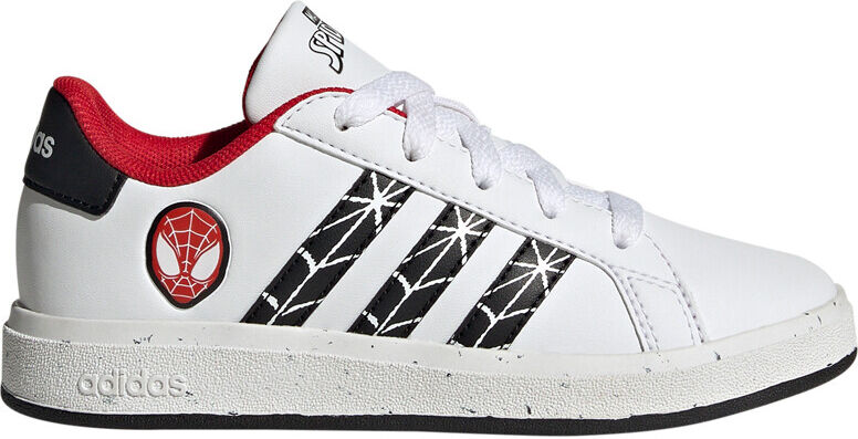 Adidas grand court x marvel spider-man zapatilla moda niño Blanco (33)