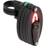 Youin candado alum-pleg oval  lmp cola led candado bicicleta  (UNICA)