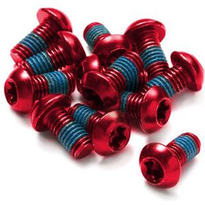 Reverse reverse disc rotor bolt set - 12 pcs pastillas discos y accesorios freno Rojo (UNICA)