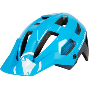 Endura singletrack casco bicicleta Azul (L-XL)