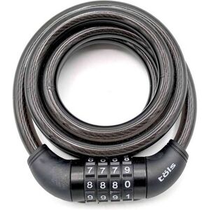 Tols spiral lock combination 180x12 candado bicicleta  (UNICA)