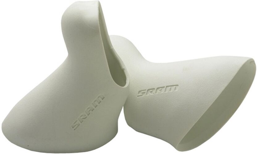 Sram rec goma doblemando white pareja despiece bicicleta carretera Blanco (UNICA)