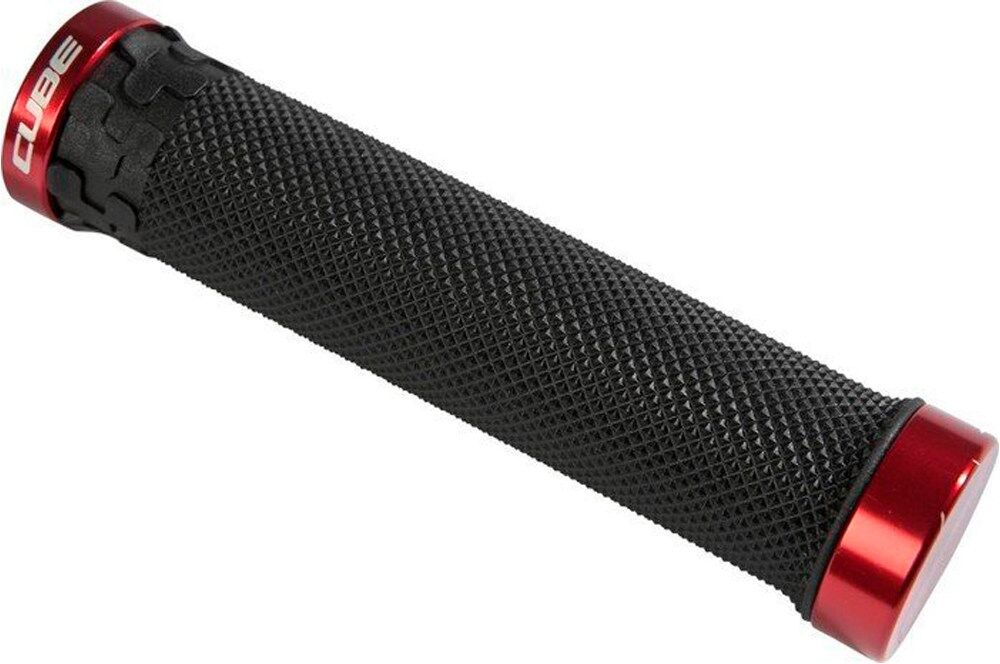 Cube grips fritzz black n red 11233 puños manillar Rojo (UNICA)