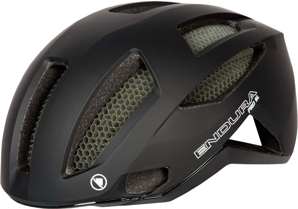 Endura pro sl casco bicicleta Negro (M-L)