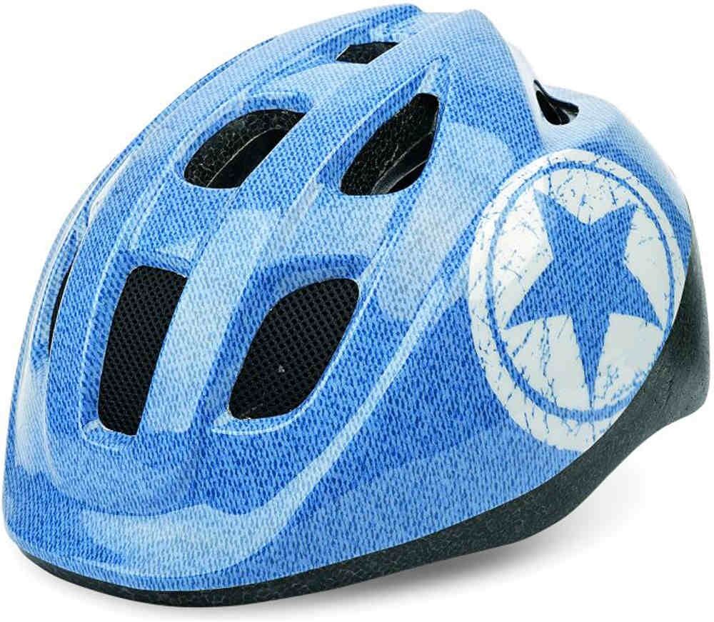 Polisport casco polisport junior jeans casco bicicleta niño Azul (UNICA)