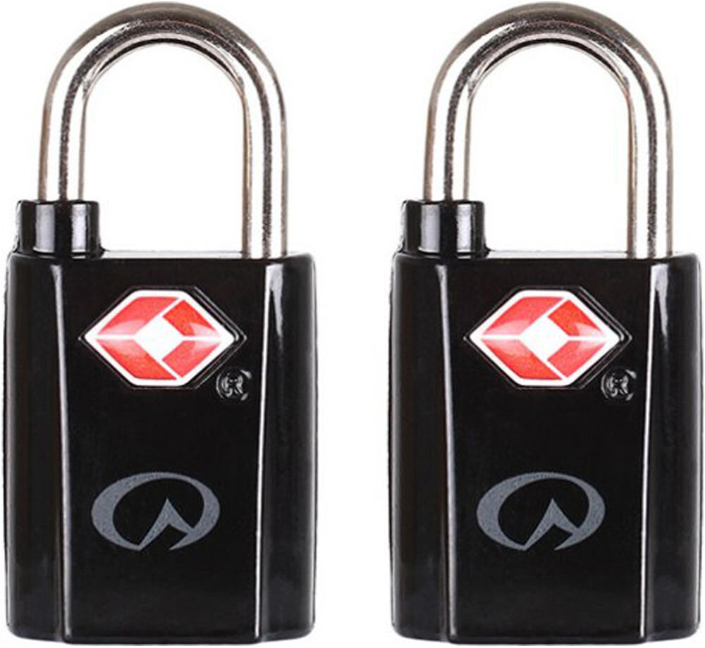 Lifeventure tsa mini padlocks pack of 2 candado bicicleta  (UNICA)