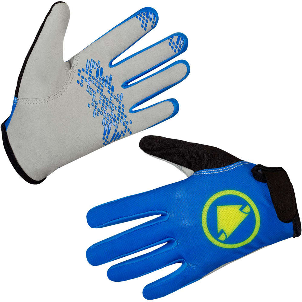 Endura guante hummvee infantil guantes ciclismo niño Azul (11-12)