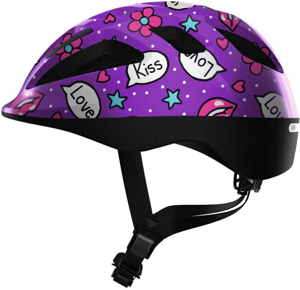 Abus smooty 20 purple kisses casco bicicleta niño Morado (S)