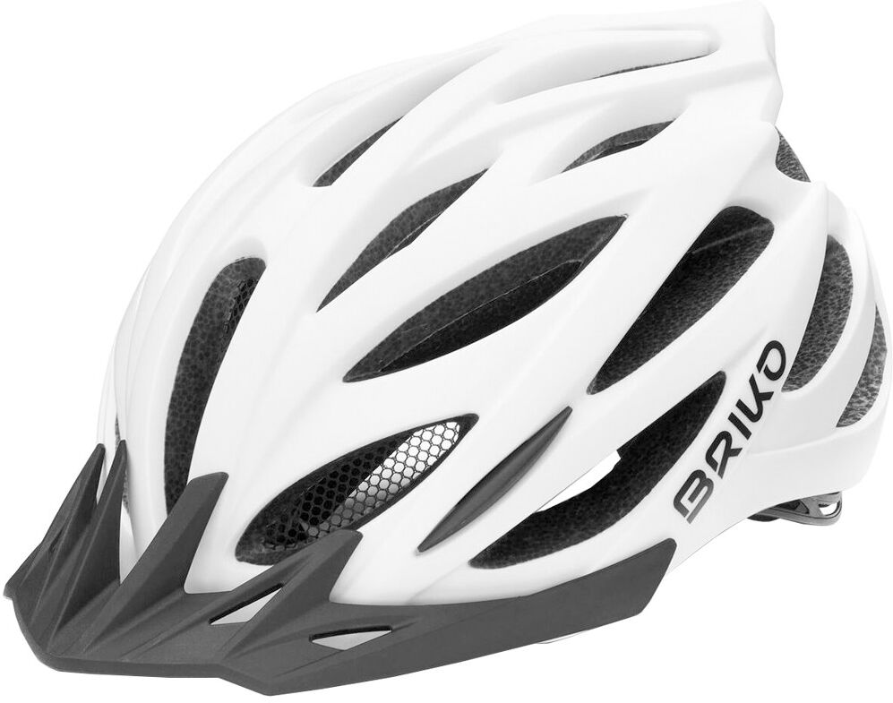 Briko morgan casco bicicleta Blanco (L)