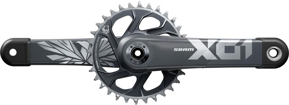 Sram x01 eagle dub boost 170 dm 32d c2 bielas mtb Gris (UNICA)