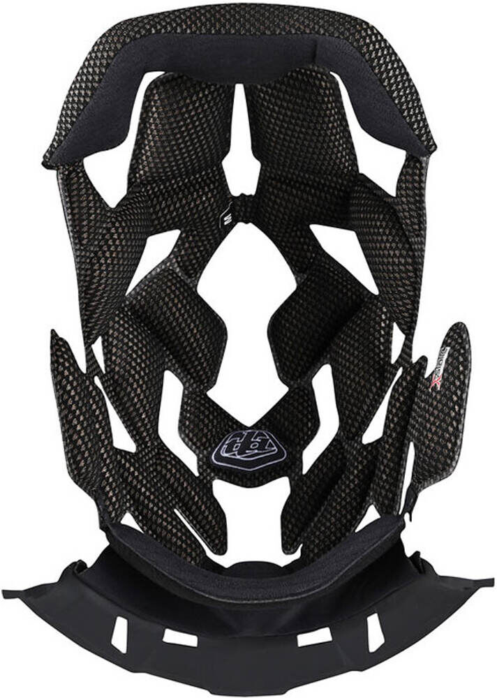 Troy-Lee d4 headliner accesorios casco Negro (M)