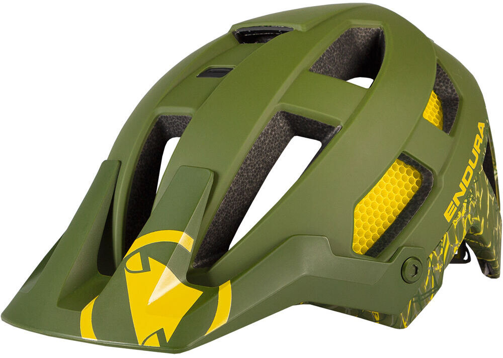 Endura casco singletrack casco bicicleta Verde (S-M)