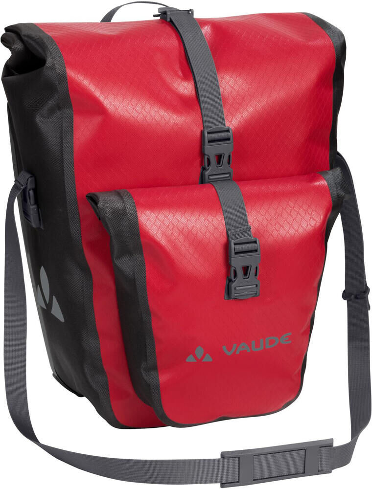 Vaude aqua back plus single alforjas bicicleta Rojo (UNICA)