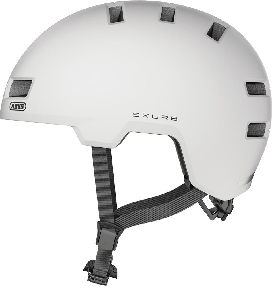 Abus skurb casco bicicleta Blanco (M)