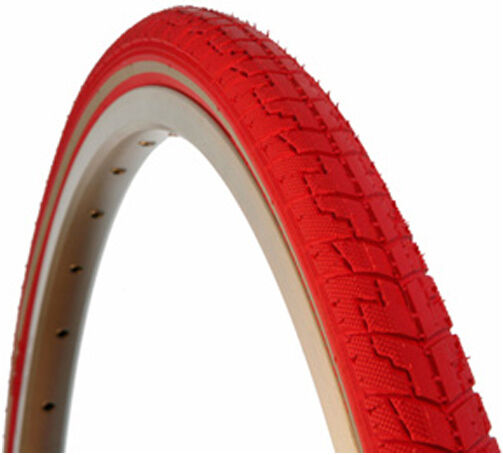 Dutch Perfect 28x1 5/8x1 1/2 reflex no puncture cubiertas bicicleta paseo Rojo (UNICA)