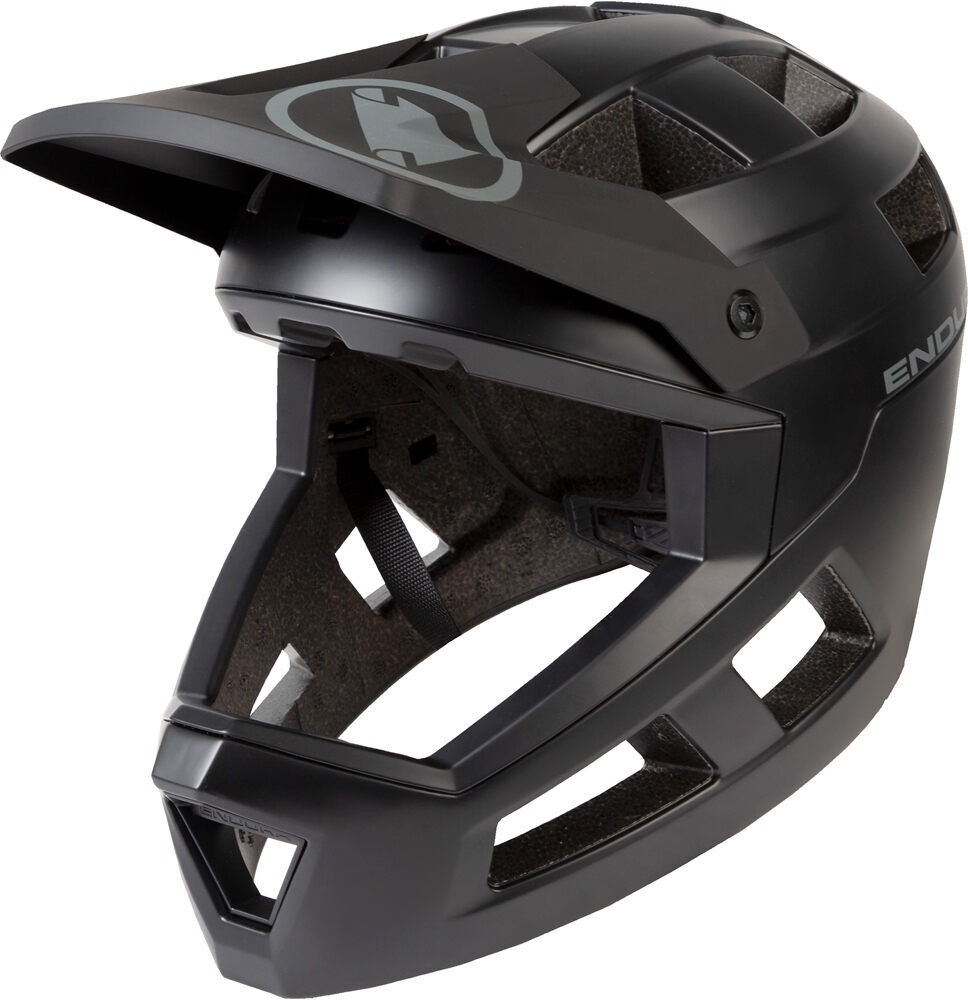 Endura singletrack casco bicicleta Negro (M-L)