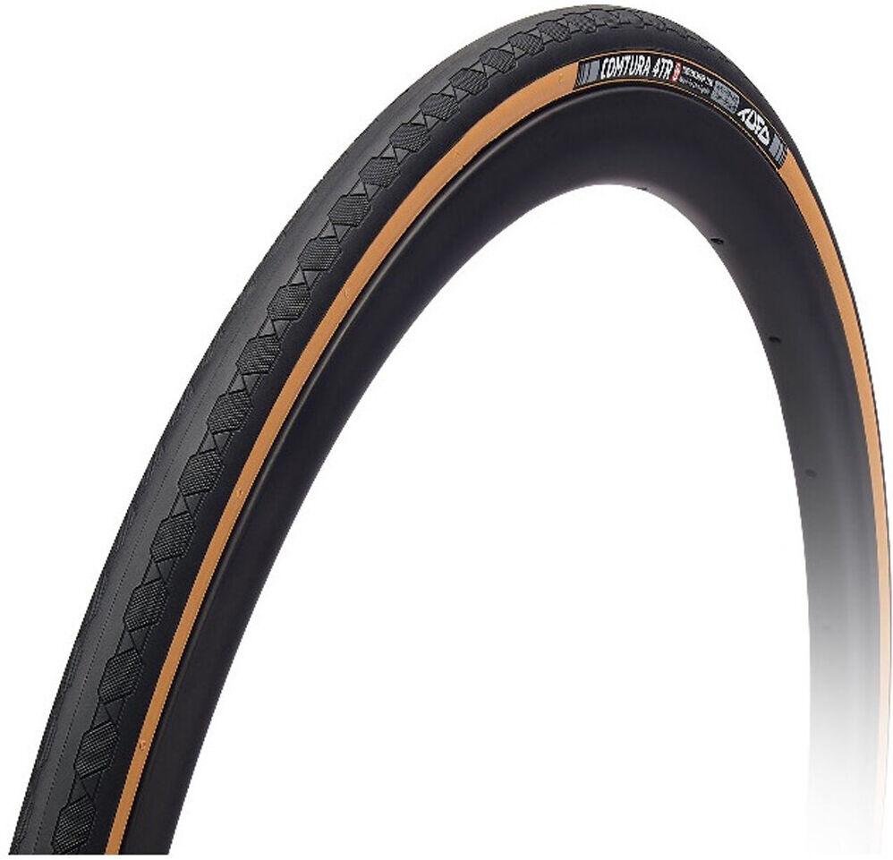 Tufo cubierta comtura 4tr 700x28c tubeless cubiertas bicicleta paseo Negro (UNICA)