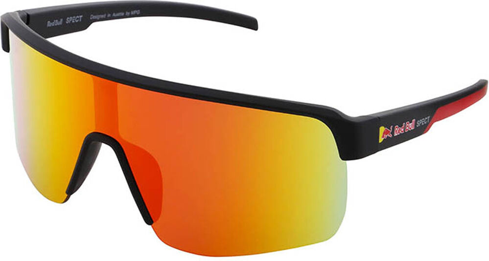 Redbull gafas dakota lente rojo revo gafas ciclismo Negro (UNICA)