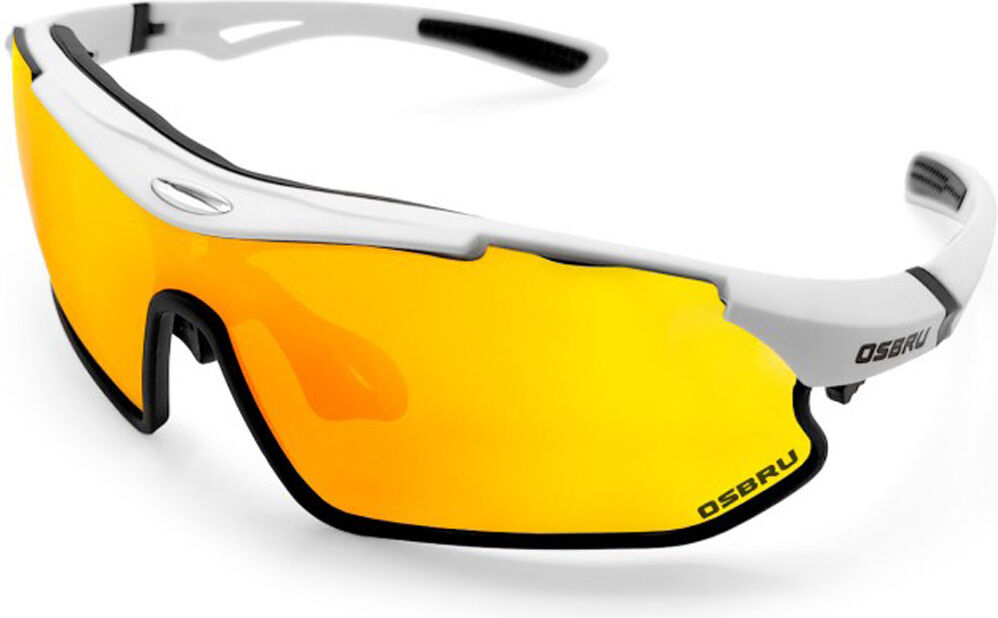 Osbru osbru glasses race mili white/gold gafas ciclismo  (UNICA)