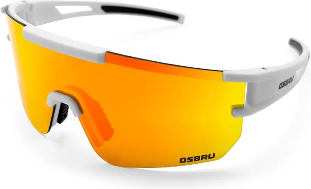 Osbru osbru glasses race brun white/gold gafas ciclismo  (UNICA)