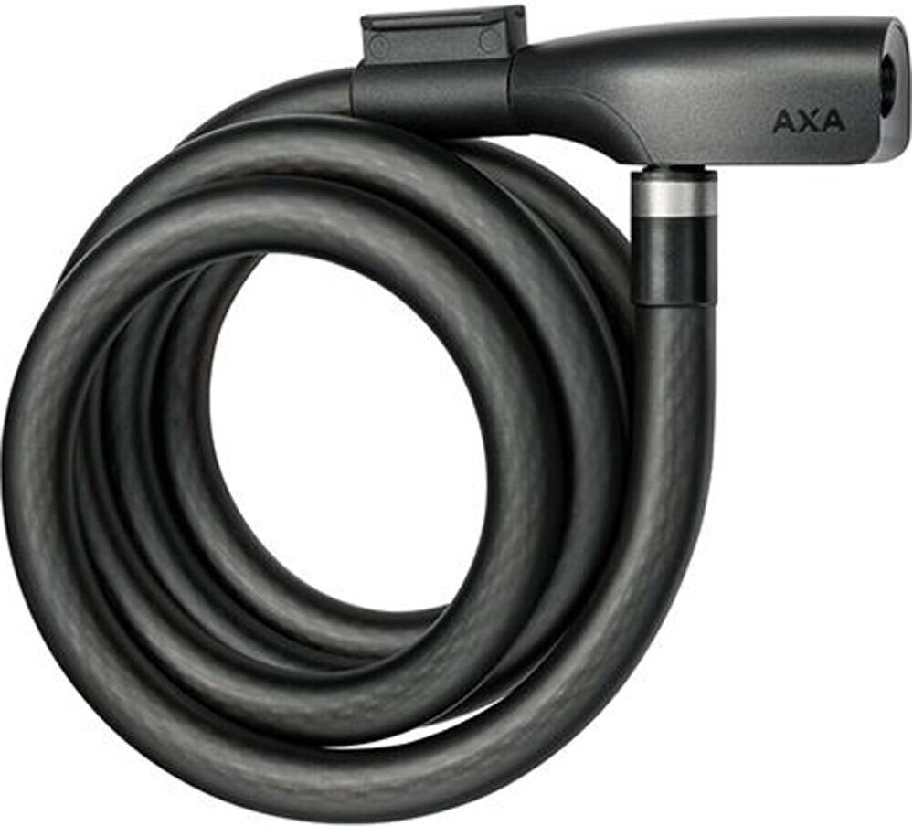 Axa cable llave newton 180 mm - 15 mm candado bicicleta Negro (UNICA)