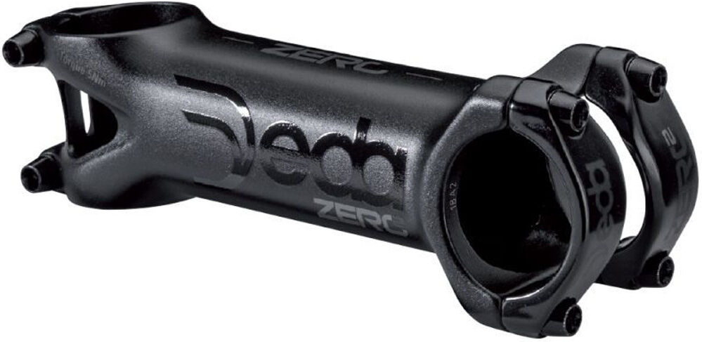 Deda potencia zero2 alum 317 80 mm potencias bicicleta Negro (UNICA)