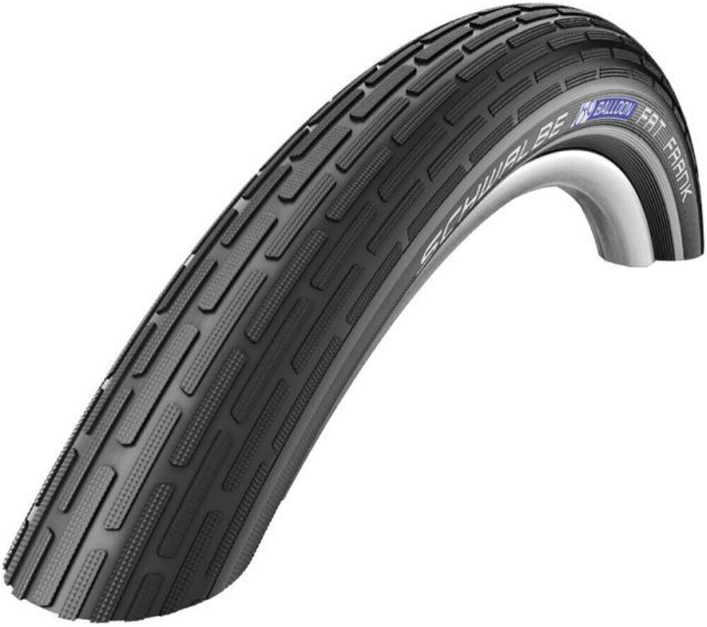 Schwalbe fat frank 28x200 k-guard active line cubiertas bicicleta paseo Lila (UNICA)