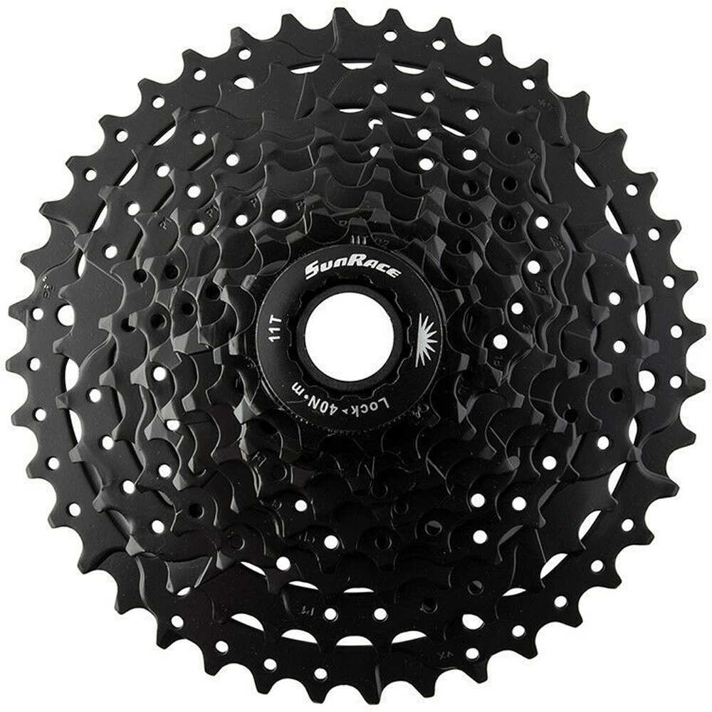 Sun Race cassesunrace csm980 mtb 9v11-40 cassette mtb Negro (UNICA)