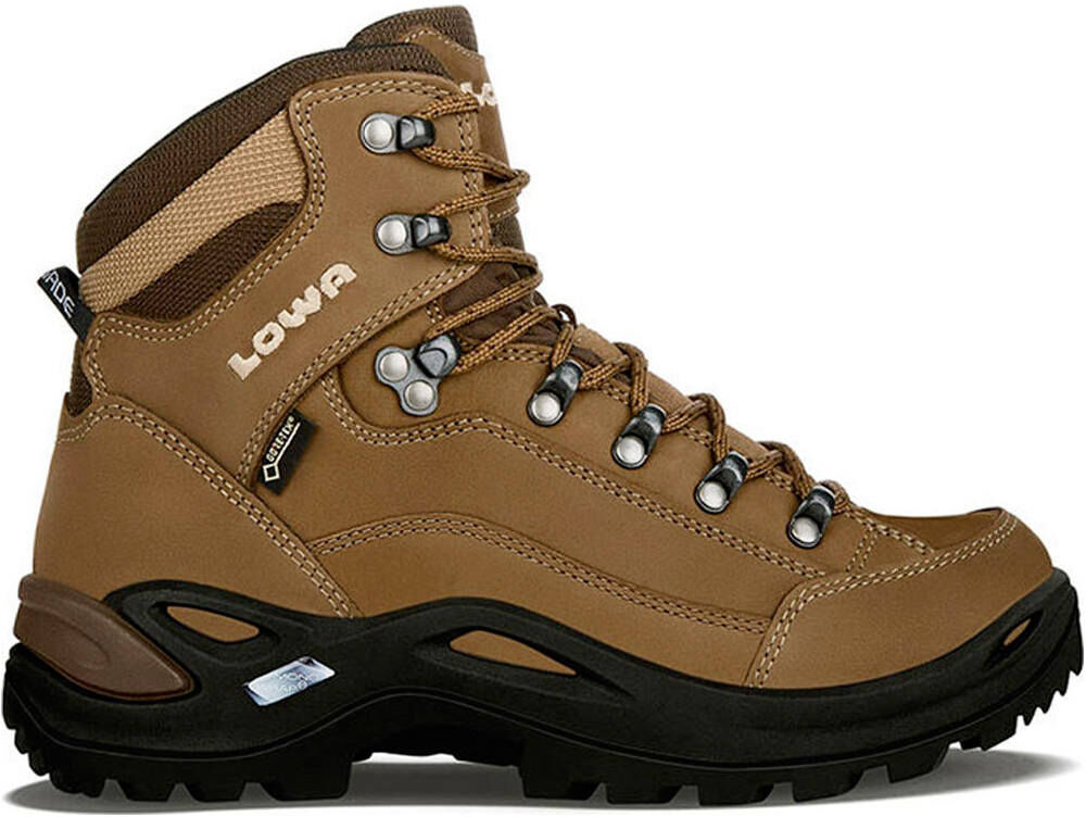 Lowa renegade gtx mid bota montaña cuero mujer Marron (6)