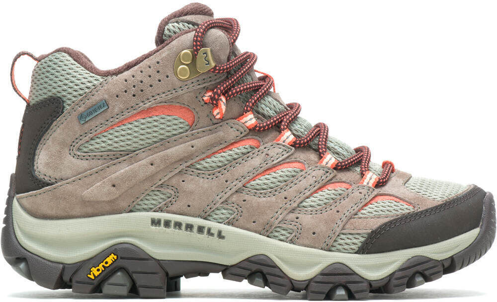 Merrell moab 3 mid gore-tex bota trekking mujer Marron (38)