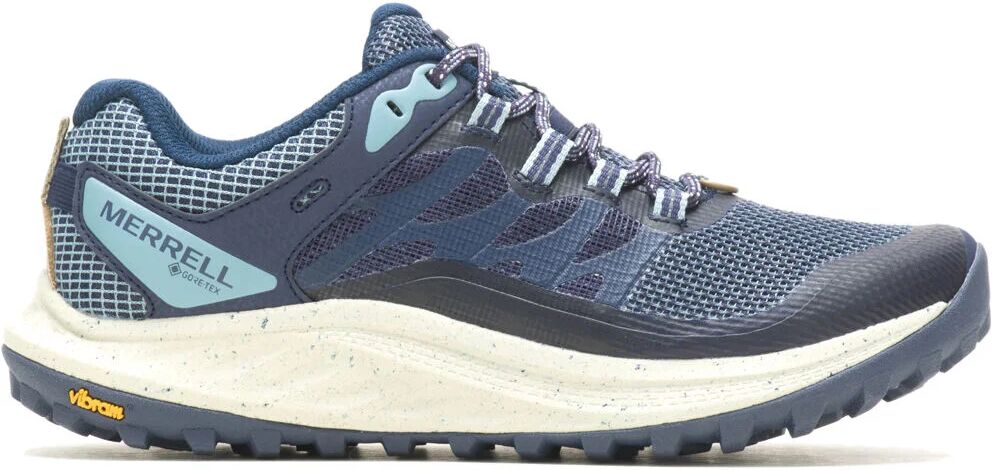 Merrell antora 3 gore-tex zapatilla trekking mujer Azul (38)