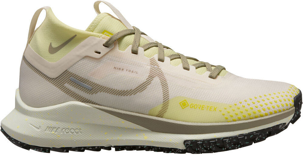 Nike react pegasus trail 4 gore-tex zapatillas trail mujer Beige (8)