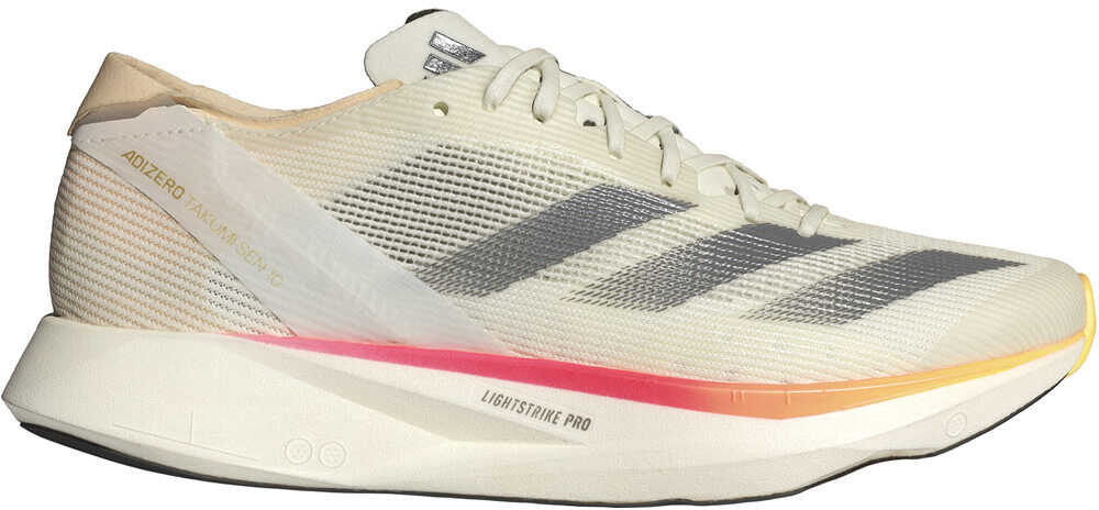 Adidas adizero takumi sen 10 zapatilla running mujer Beige (3,5)