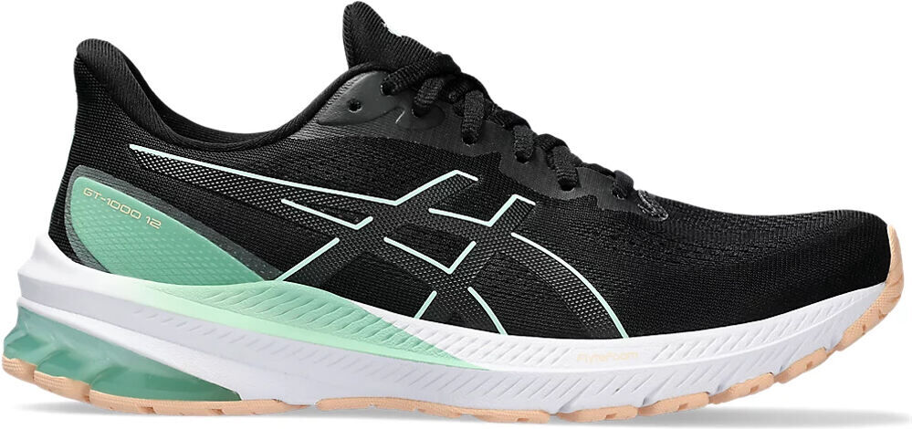 Asics gt-1000 12 zapatilla running mujer Negro