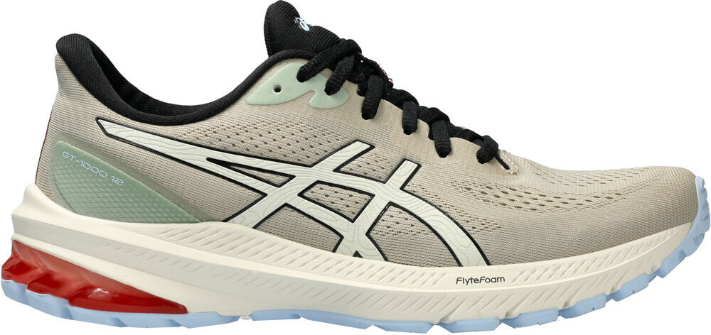 Asics gt-1000 12 zapatilla running mujer Beige (6,5)