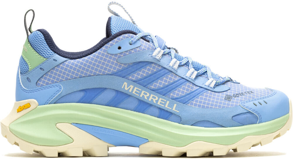 Merrell moab speed 2 gore-tex zapatilla trekking mujer Azul (37)