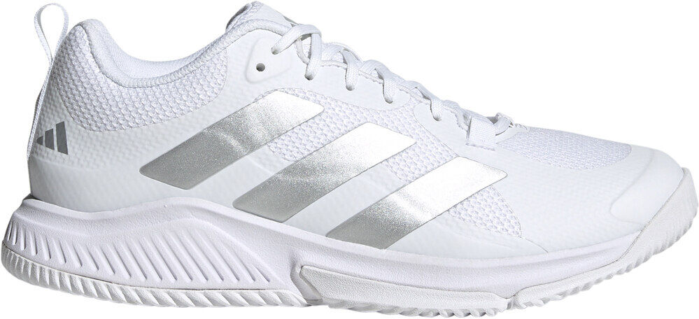 Adidas court team bounce 20 zapatillas indoor mujer Blanco (4)