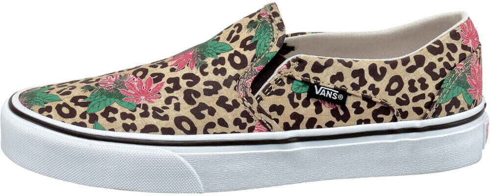 Vans Zapatilla moda mujer wm asher (cheetah palms)animal print