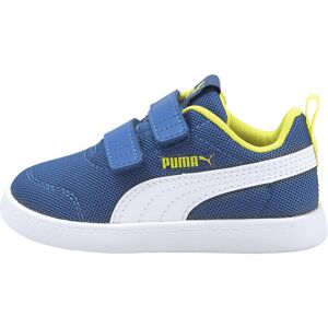 Puma courtflex v2 v inf zapatilla multideporte bebe Blanco (3)