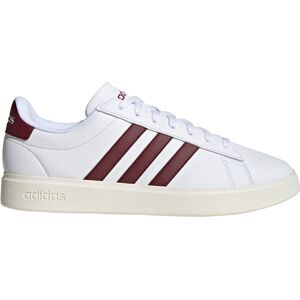 Adidas grand court cloudfoam comfort zapatilla moda hombre Blanco (11)