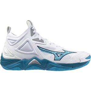 Mizuno wave momentum 3 mid zapatilla indoor hombre Blanco (6,5)