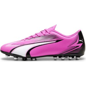 Puma ultra play mg botas de futbol cesped artificial Rosa (10)