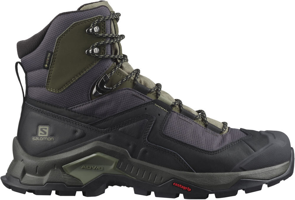 Salomon quest element gore-tex bota trekking hombre Verde (12)