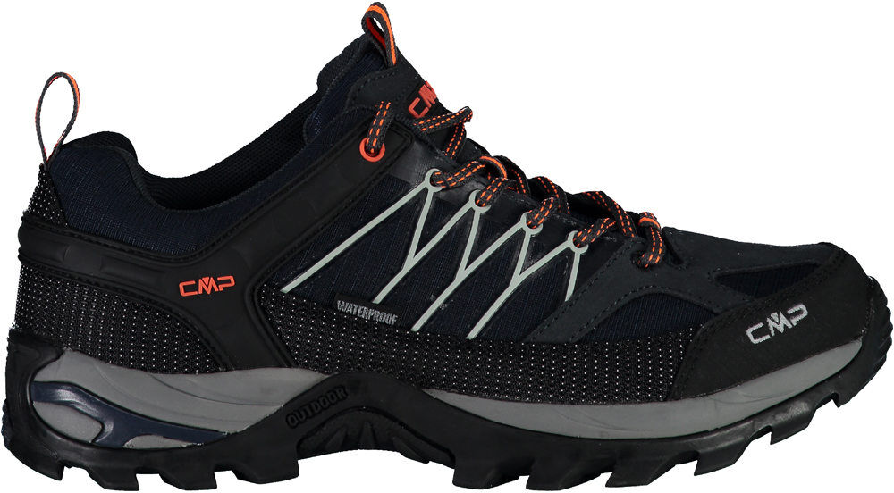 Cmp rigel low trekking shoes wp zapatilla trekking hombre Negro (40)