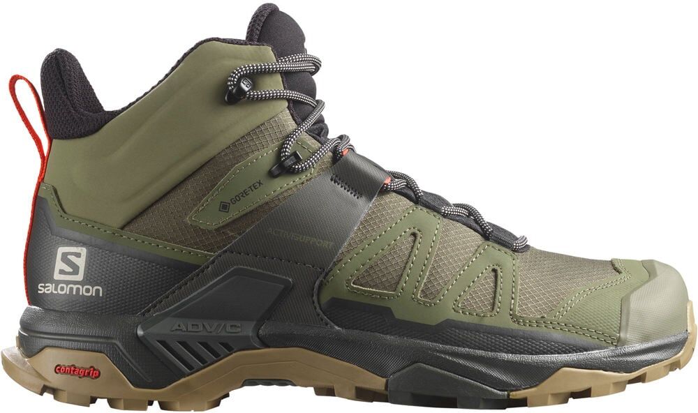 Salomon x ultra 4 mid gore-tex bota trekking hombre Verde (12,5)