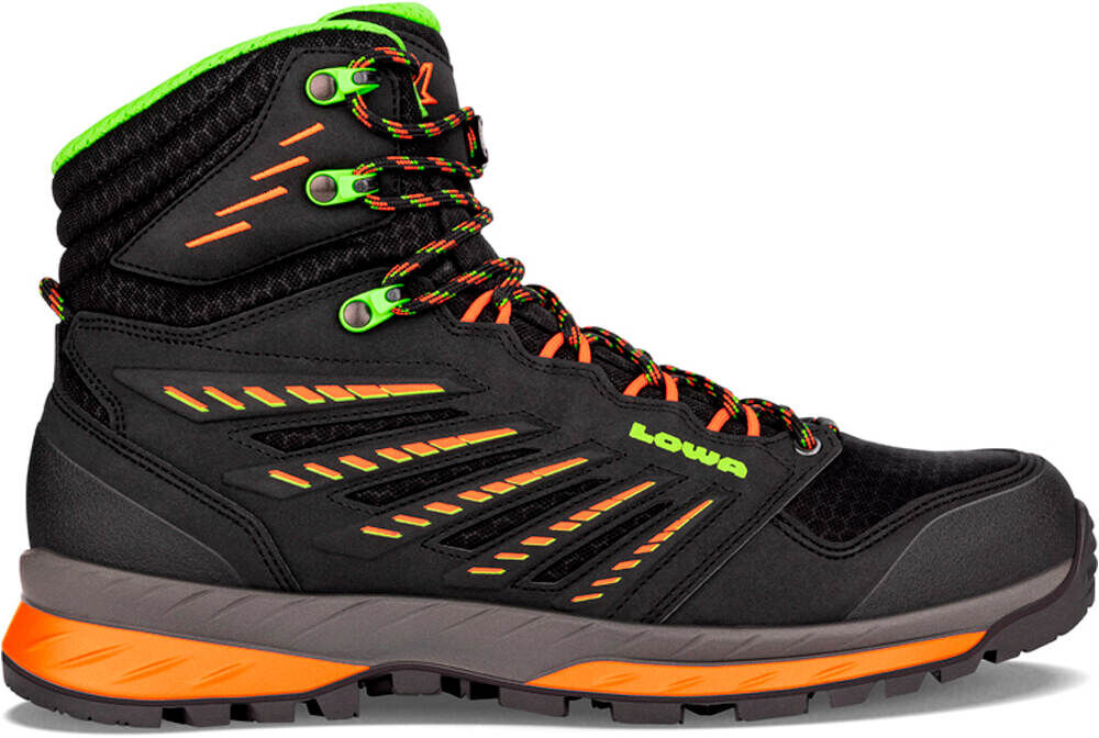 Lowa trek evo gore-tex mid bota trekking hombre Negro (9,5)