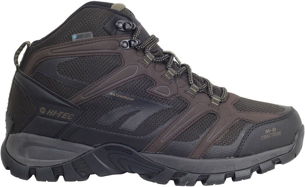 Hi Tec muflon mid waterproof bota trekking hombre Negro (43)