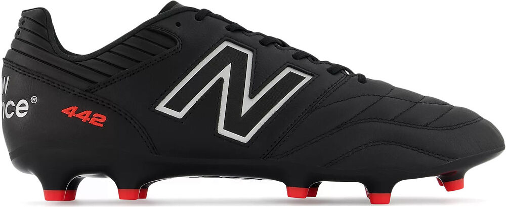 New Balance 442 v2 pro leather fg botas de futbol cesped artificial Negro (9,5)