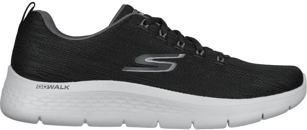 Skechers go walk flex zapatillas fitness hombre Negro (44)